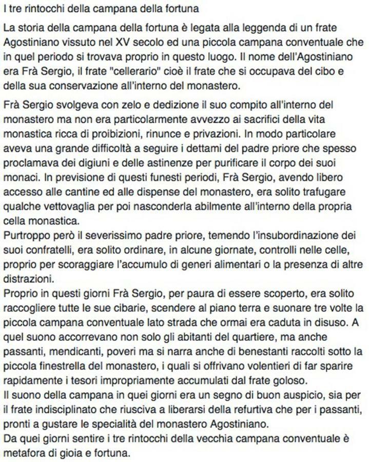 B&B Chiostro San Marco Tarquinia Eksteriør billede
